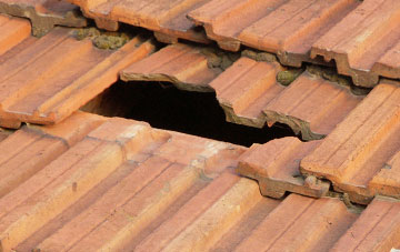 roof repair Row Town, Surrey